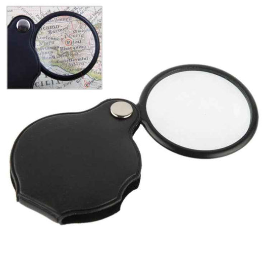 10 PCS 5X 50mm Magnifier Pocket Folding Magnifying Glass Loupe Pocket Spiegel