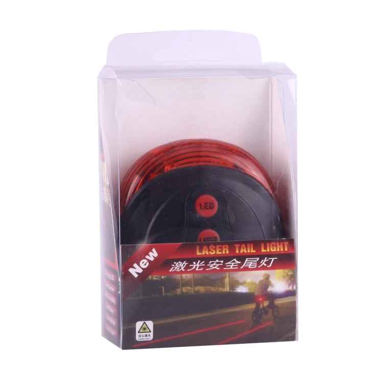 Bicycle LED Light Laser Night Mountain Bike Tail Light Taillight MTB Safety Warning Bicycle Rear Light Lamp Bycycle Light