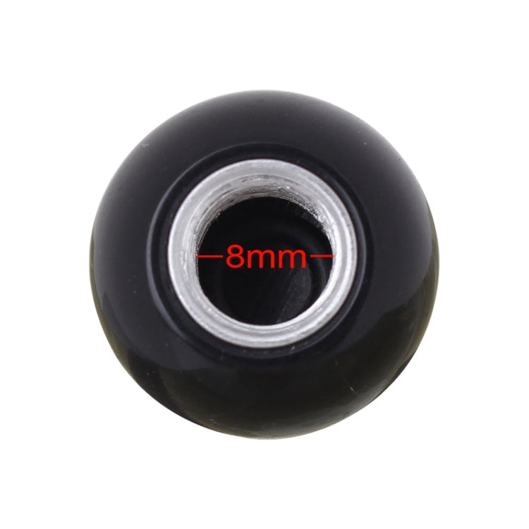 Universal 8mm American Billiards No.8 Ball Style Plastic Car Tire Valve Caps, Pack of 4, No.8 Ball