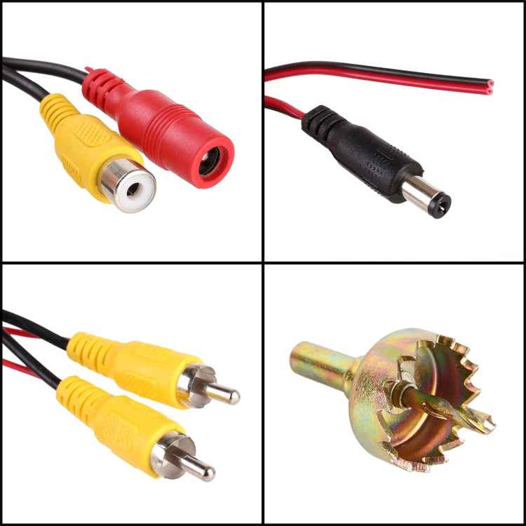 LED Sensor Car Rear View Camera, Support Color Lens/ 120 Degrees Viewable / Waterproof & Night Sensor function, Diameter: 28mm (E328)