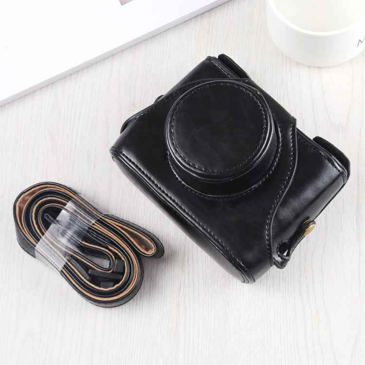 Full Body Camera PU Leather Case Bag with Strap for FUJIFILM X10 / X20