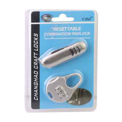 3 Digits Portable Mini Combination Lock / Tool Knife