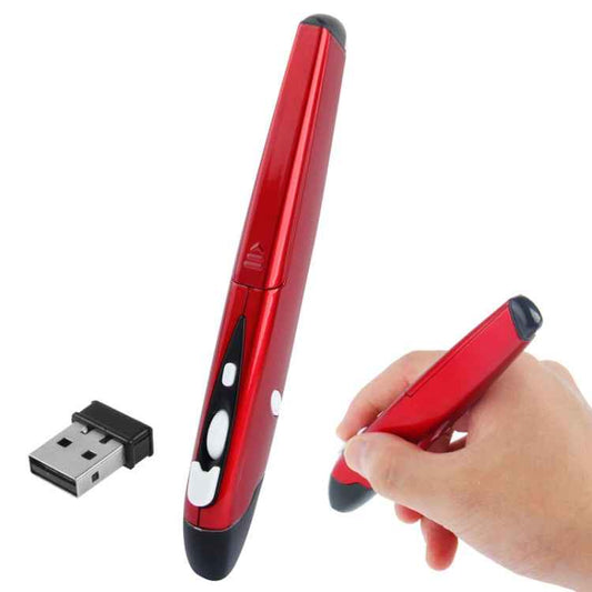 2.4GHz Wireless Pen Mouse with USB Mini Receiver, Transmission Distance: 10m (EL-P01)