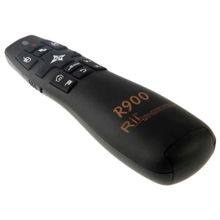 2.4G Wireless Presenter Laser Pointer Fly Mouse Rii Professional Air Mouse R900 for HTPC / Android TV BOX / PS3 / XBOX360 / Tablet PC (K14 R900)