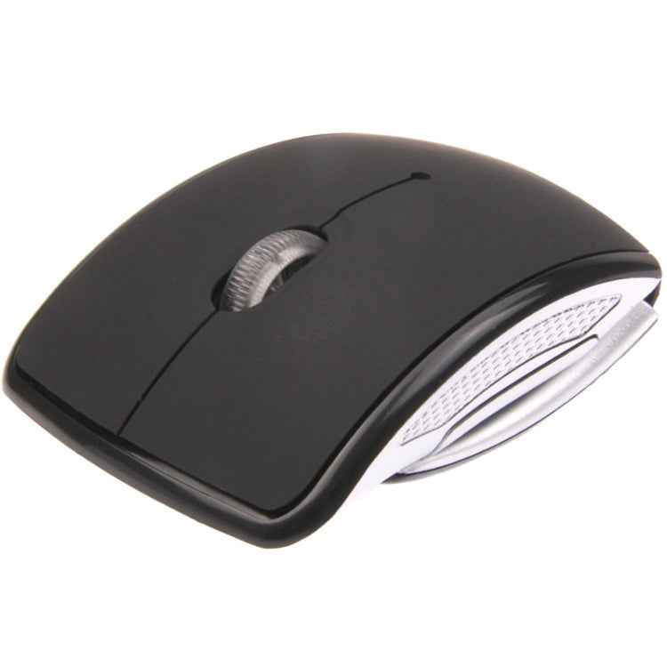 Wireless 2.4GHz 800-1200-1600dpi Snap-in Transceiver Folding Wireless Optical Mouse / Mice