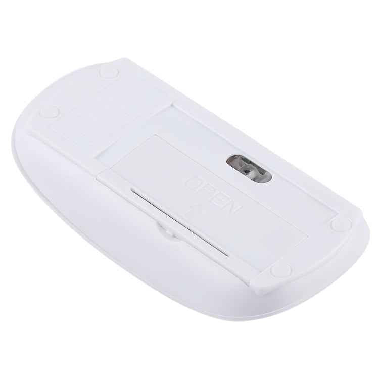 2.4GHz Wireless Ultra-thin Laser Optical Mouse with USB Mini Receiver, Plug and Play