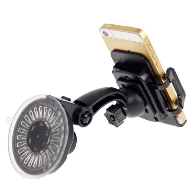 Universal 360 Degree Rotation Suction Cup Car Holder / Desktop Stand for iPhone, Galaxy, Sony, Lenovo, HTC, Huawei, and other Smartphones of Width: 4.5cm - 7.4cm