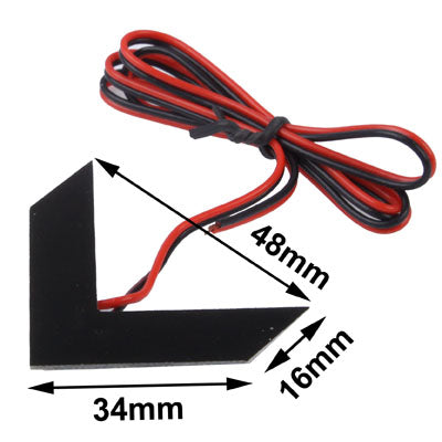 14 LED 3528 SMD Arrows Light for Car Side Mirror Turn Signal, Pairs, Universal Yellow, 2 PCS, Universal Pink Light, Universal Blue