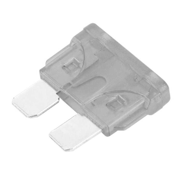 100 PCS Auto Mini Blade Fuse (30A) , DC 12V, 25A Transparent, 10A Red, 15A Blue, 30A