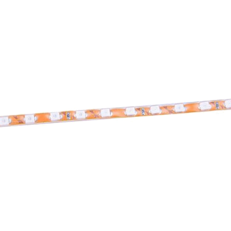 5 PCS Normally-on Style 45 LED 3528 SMD Waterproof Flexible Car Strip Light for Car Decoration, DC 12V, Length: 45cm, 45cm+Yellow, 45cm+Dark Blue, 45cm+Green, 45cm+Ice blue, 45cm+Pink, 45cm+Red, 45cm+White