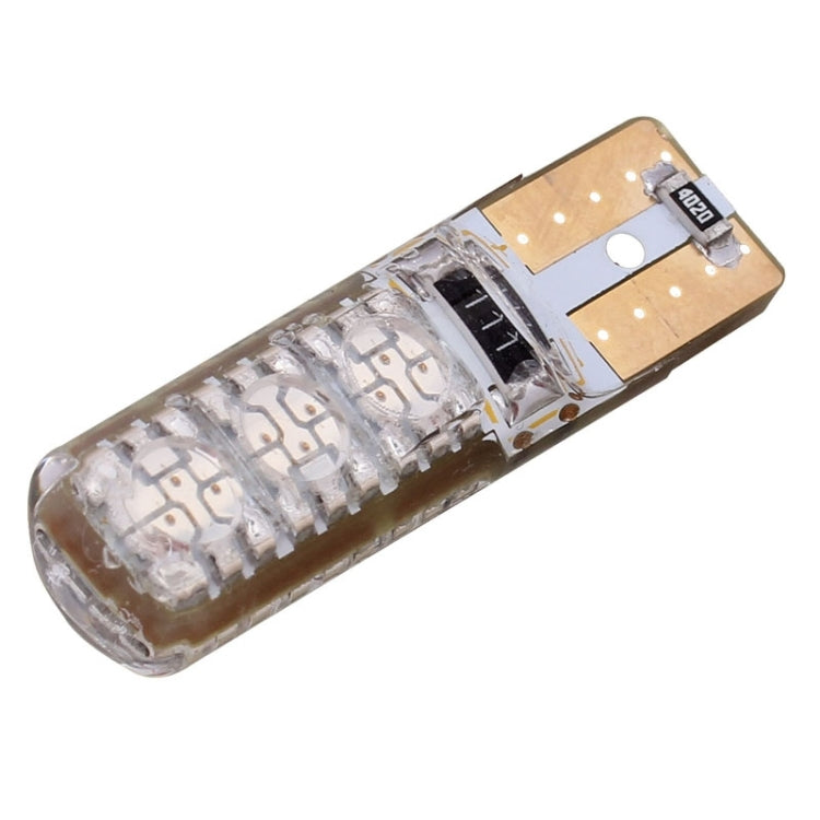 10 PCS T10 3W 300LM Silicone 6 LED SMD 5050 Car Clearance Lights Lamp, DC 12V