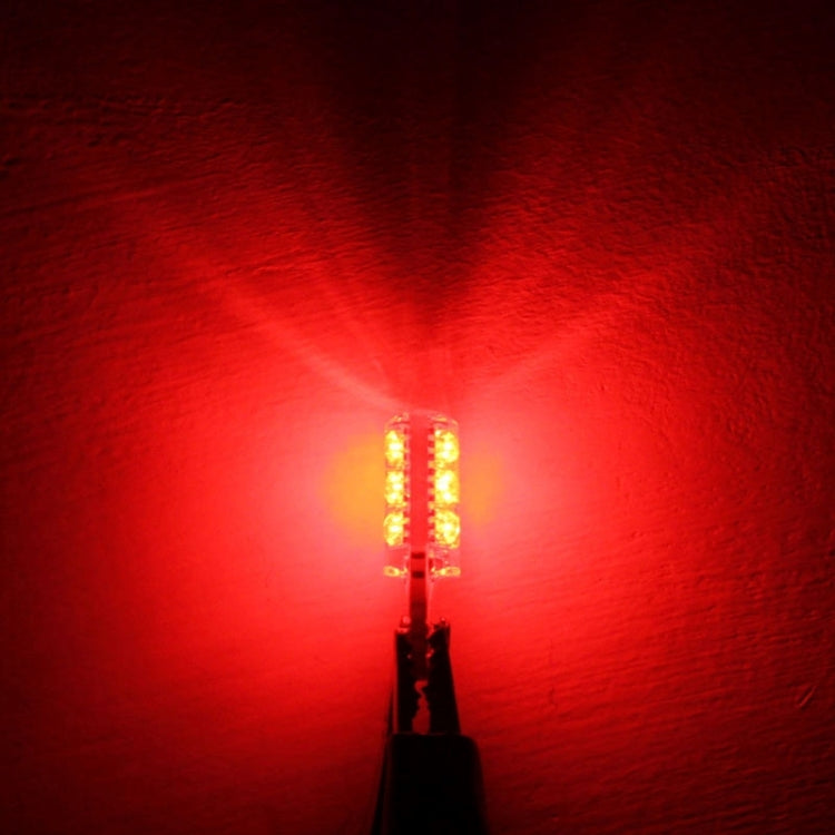 10 PCS T10 3W 300LM Silicone 6 LED SMD 5050 Car Clearance Lights Lamp, DC 12V