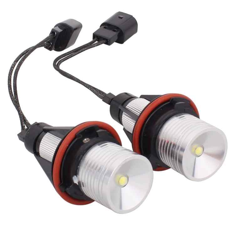 MZ E39 3W 240LM LED Super Bright Car Angel Eyes White Daytime Running Marker Light for BMW E39, DC 8-30V, 1 Pair