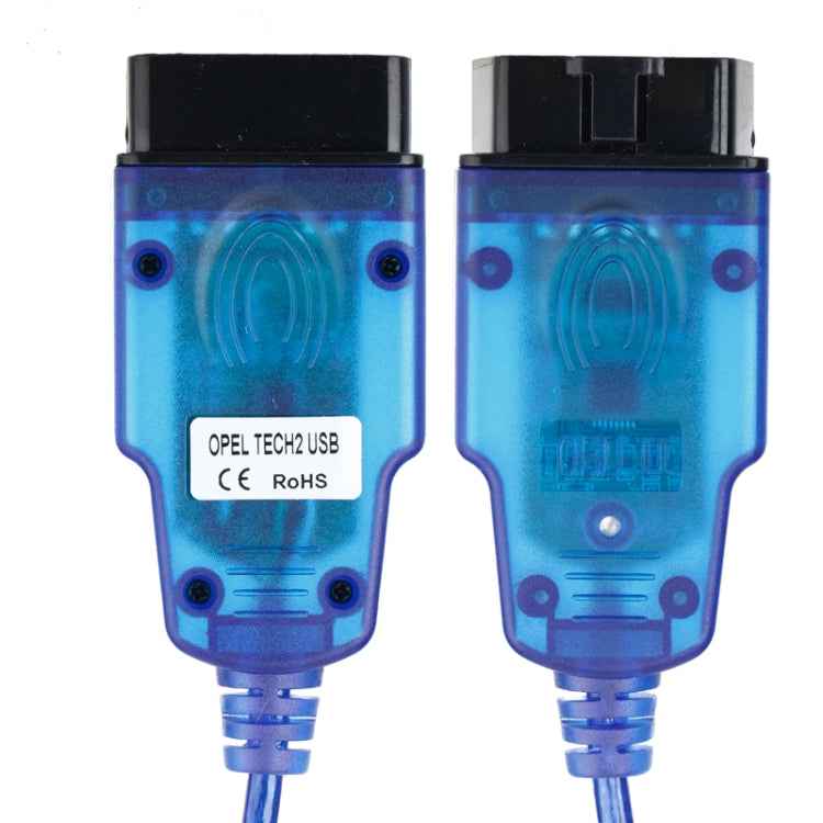 For Opel Tech 2 USB Car Diagnostic OBDII Tool EOBD Cable