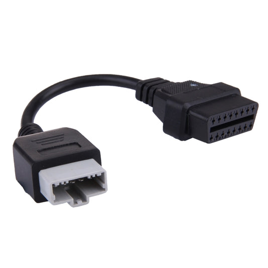 5 Pin to 16 Pin OBDII Diagnostic Cable for Honda, Full Length: 20.5cm, 5 Pin to 16 Pin