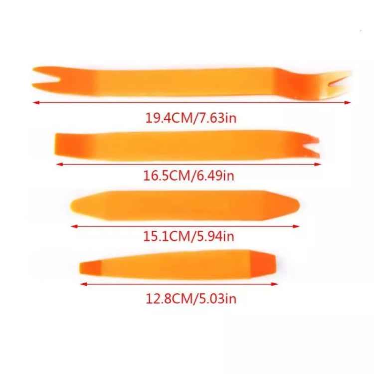 4pcs Plastic Pry Bar / Dash Panel Trim Removal Double Ended Tool