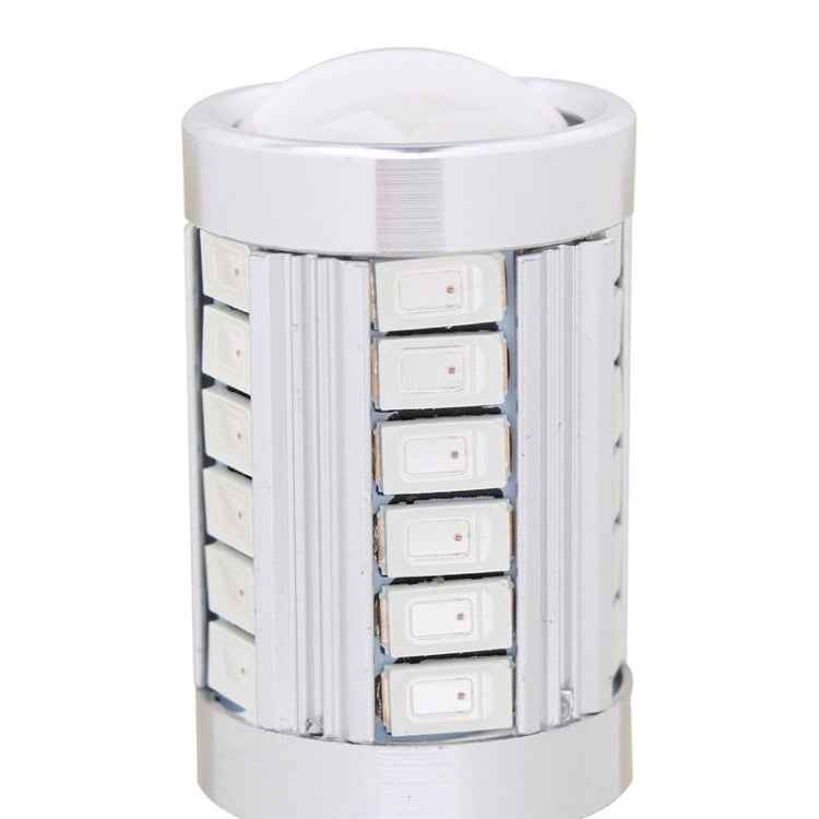 2PCS 1156/BA15S 16.5W 1155LM 630-660nm 33 LED SMD 5630 Red Light Car Brake Light Lamp Bulb for Vehicles , DC12V