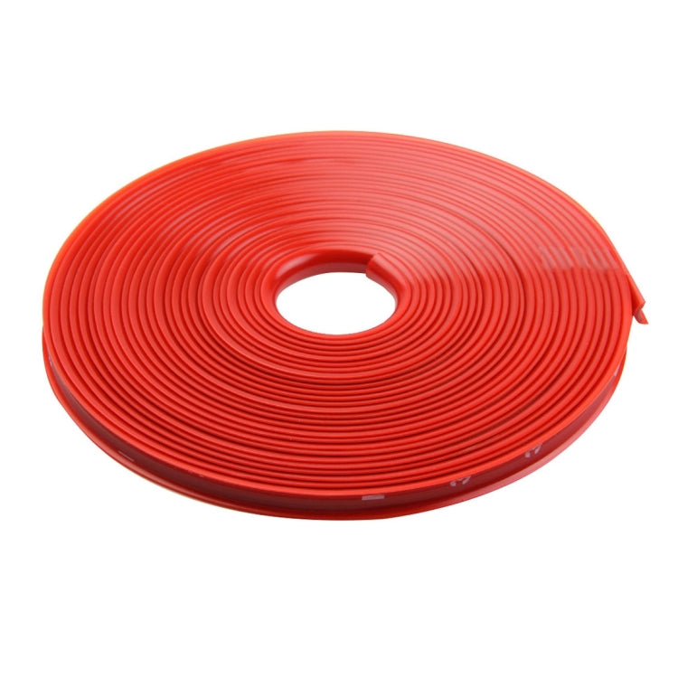 Universal Decorative Scratchproof Stickup 8M Flexible Car Wheel Hub TRIM Mouldings Decoration Strip, 8m, 15 inch