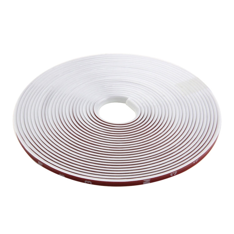 Universal Decorative Scratchproof Stickup 8M Flexible Car Wheel Hub TRIM Mouldings Decoration Strip, 8m, 15 inch