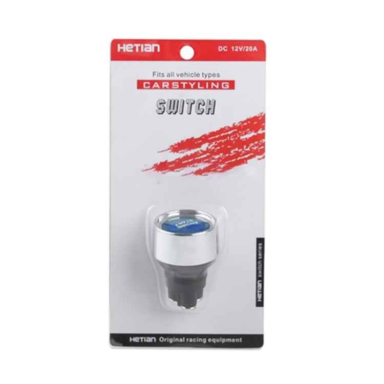 Blue Light Push Start Ignition Switch for Racing Sport