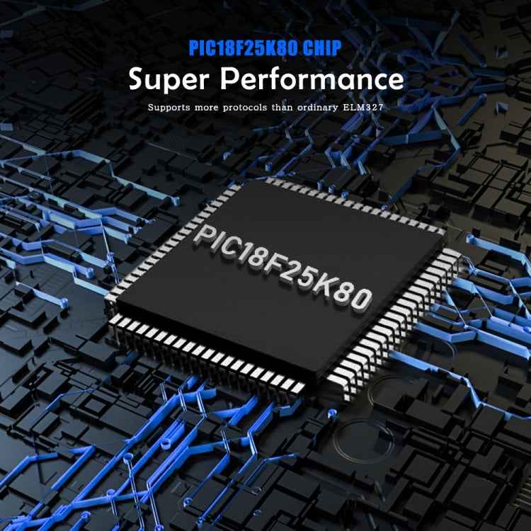 HH OBD ELM327 OBDII V1.5 Bluetooth Advanced Scan Tool Wireless Fuel Speed Diagnostic Tool