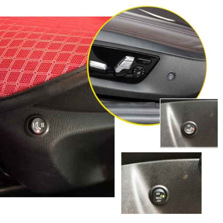 10 PCS Car Seat Cushion Heating Switch, ON-OFF-ON Switch, DC 12V/10A