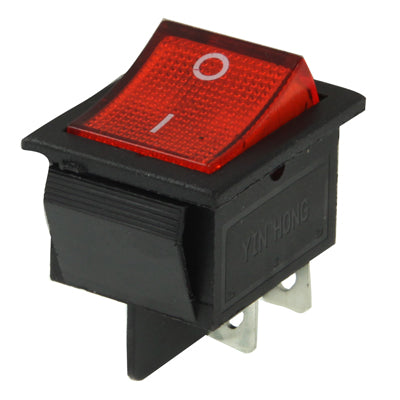 DIY Red Light OFF-ON Rocker Switch for Racing Sport , 520001H, 520003H