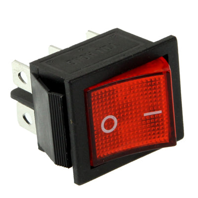 DIY Red Light OFF-ON Rocker Switch for Racing Sport (5pcs in one packing, the price is for 5pcs), 520002H