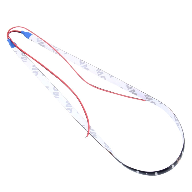 10 PCS 60cm 30 LED Waterproof Flexible Car Strip Light, DC 12V, 60cm