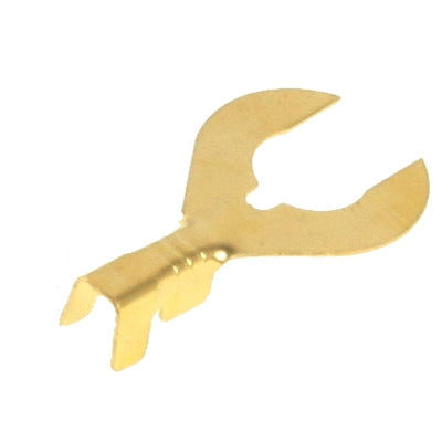 100pcs 5.0mm DIY Spade Terminal Connectors, Cable size: 1-2.5mm2 (100pcs in one packaging, the price is for 100pcs), 5.0mm