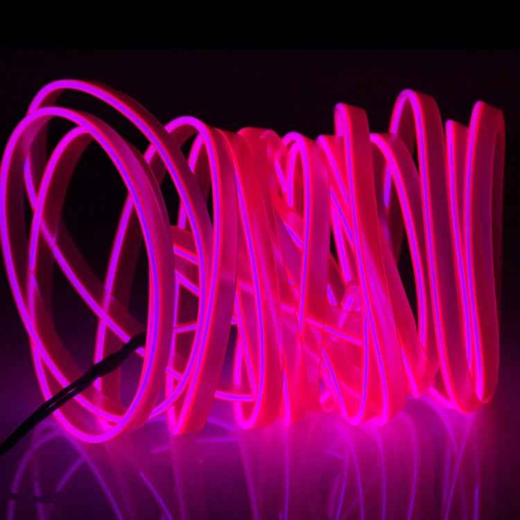 Waterproof Flat Flexible Car Strip Light with Driver for Car Decoration, Length: 5m