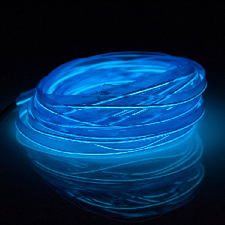 Waterproof Flat Flexible Car Strip Light with Driver for Car Decoration, Length: 5m