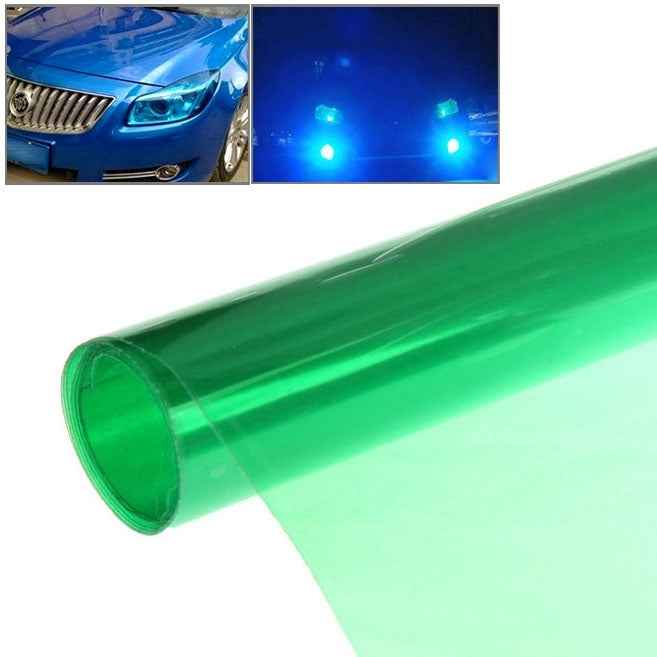 Protective Decoration Flash Point Car Light Membrane /Lamp Sticker, Size: 195cm x 30cm