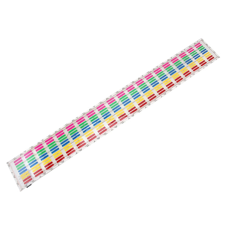 5 Colors Music Active EL Car Sticker Equalizer with Car Charger, Size: 90cm x 10cm