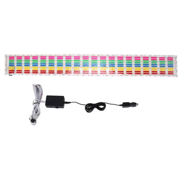 5 Colors Music Active EL Car Sticker Equalizer with Car Charger, Size: 90cm x 10cm