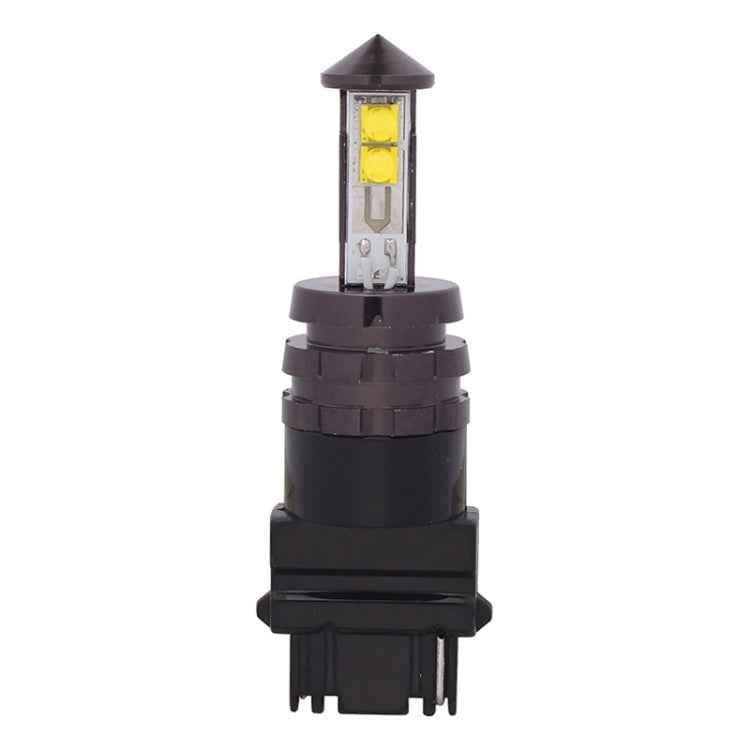 T25 20W 800LM White Light 4 CREE XT-E LED Car Brake Light Steering Light Bulb, DC 12-24V