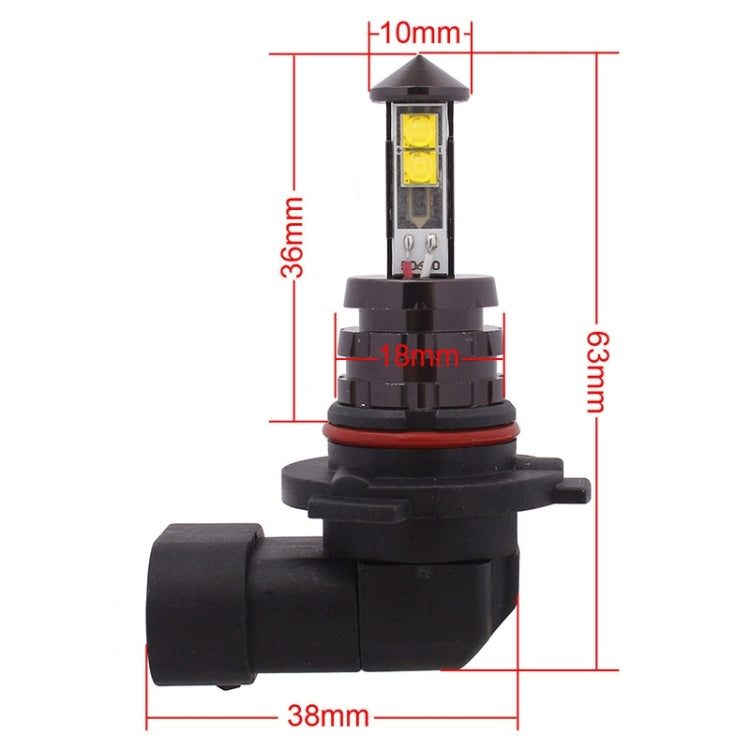 9005 20W 800LM White Light 4 CREE XT-E LED Car Daytime Running Light Fog Light Bulb, DC 12-24V, 9005