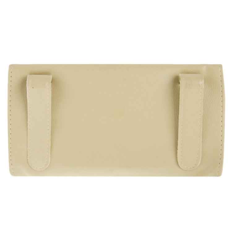 Elegant PU Leather Car Sun Visor Tissue Paper Holder Dispenser Box