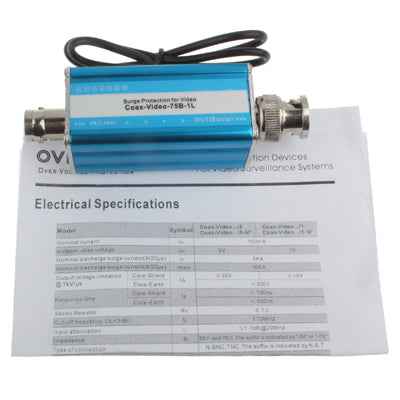 Male to Female BNC Interface Video CCTV Surge Arrester