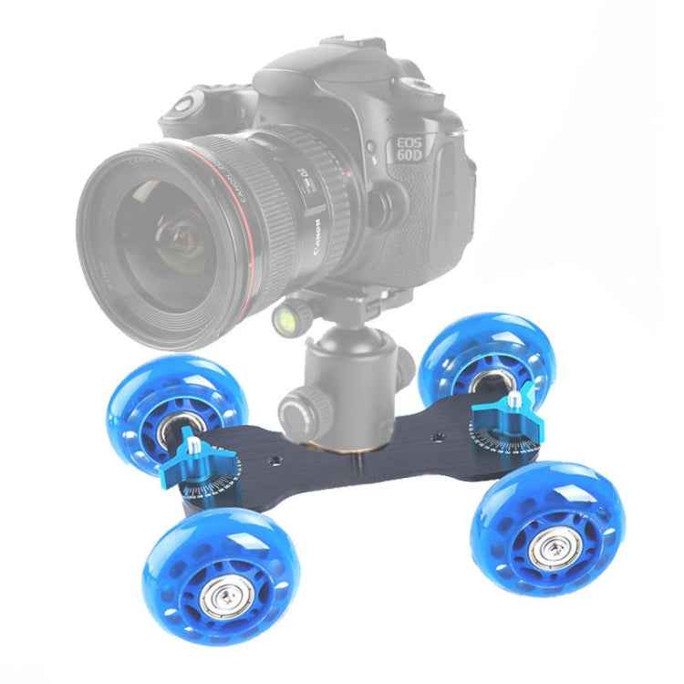 DEBO First Generation Camera Truck / Floor Table Video Slider Track Dolly Car for DSLR Camera / Camcorders