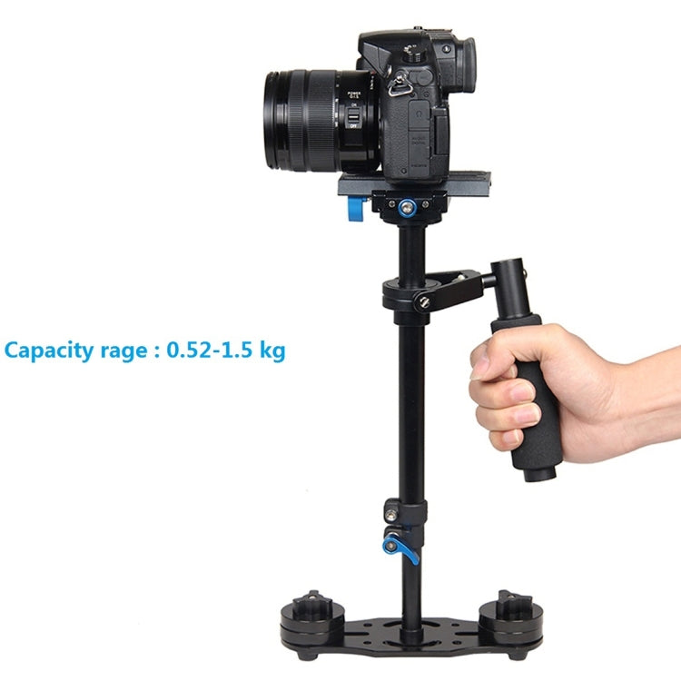 YELANGU S40L 40cm Aluminum Alloy Handheld Stabilizer for DSLR Camera DV