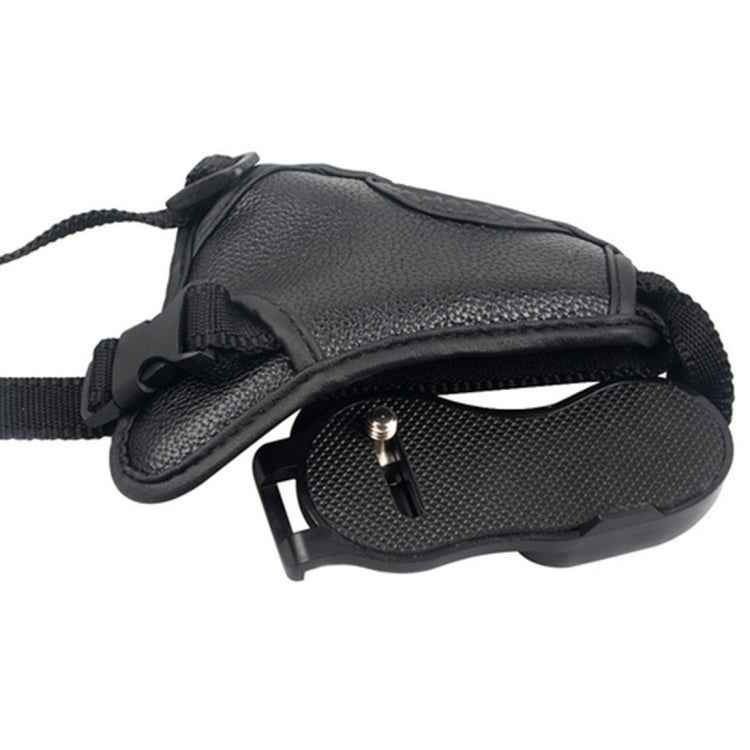 Hand Grip Soft PU Leather Wrist Strap for Nikon / Canon / Sony Camera