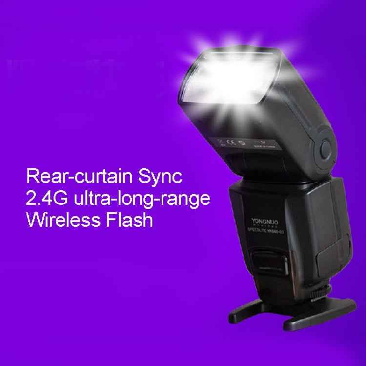 YN-560 III Ultra-long-range Wireless Flash Speedlite with Metal Hot Shoe for Canon / Nikon / Pentax / Olympus DSLR Camera