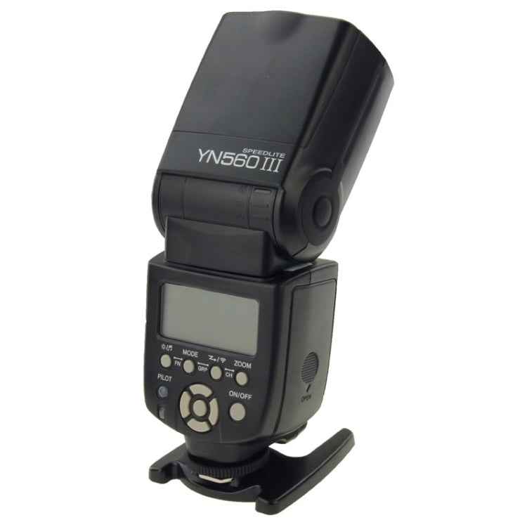 YN-560 III Ultra-long-range Wireless Flash Speedlite with Metal Hot Shoe for Canon / Nikon / Pentax / Olympus DSLR Camera
