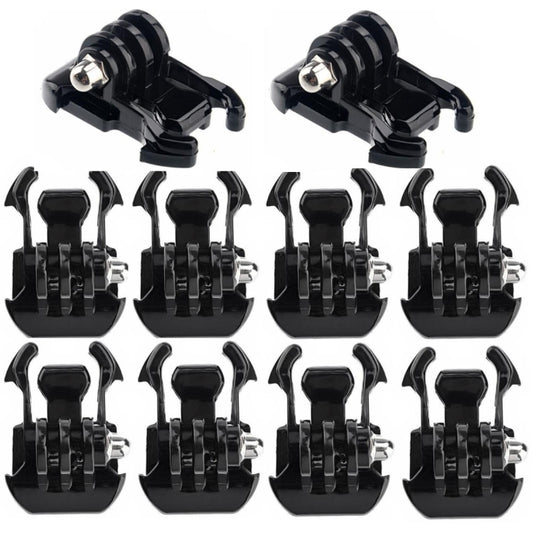 2 PCS ST-06 Basic Strap Mount Surface Buckle for GoPro, Insta360, DJI and Other Action Cameras