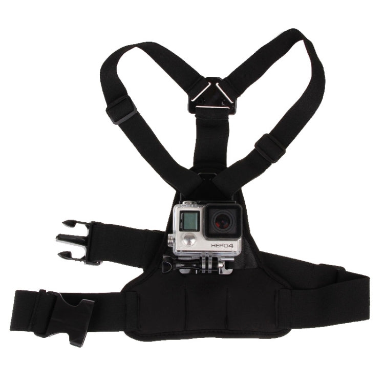 GP26-D Special Sports Shoulders DV Chest Belt for GoPro, Insta360, DJI and Other Action Cameras, GP26-D