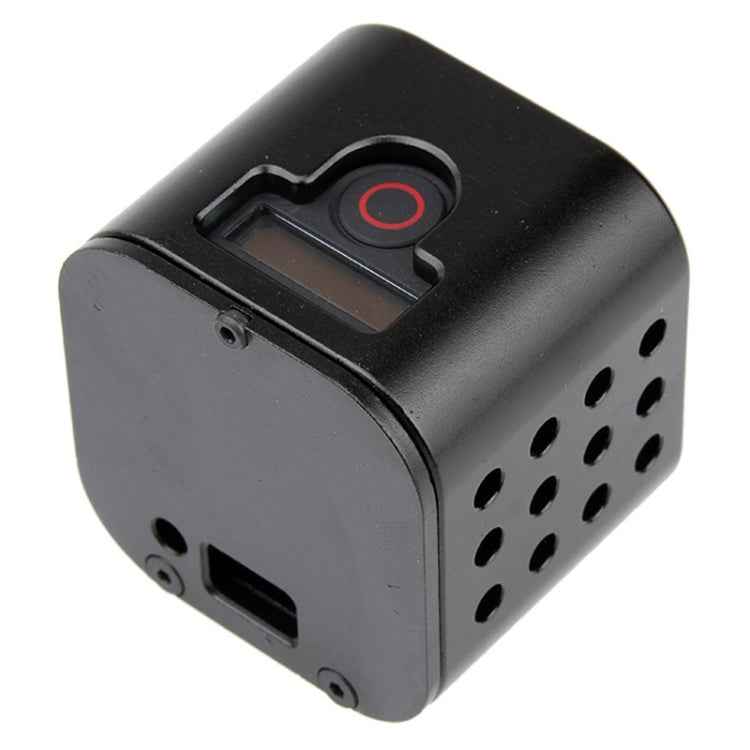 Housing Shell CNC Aluminum Alloy Protective Cage with Insurance Back Cover for GoPro HERO5 Session /HERO4 Session /HERO Session