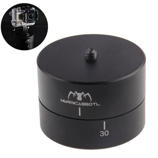 MYRMICA 360TL Time Lapse Pan and Tilt Head / 360 Degree Auto Rotation Camera Mount for  GoPro HERO9 Black /HERO8 Black /7 /6/ 5 /5 Session /4 /3+ /3 /2 /1