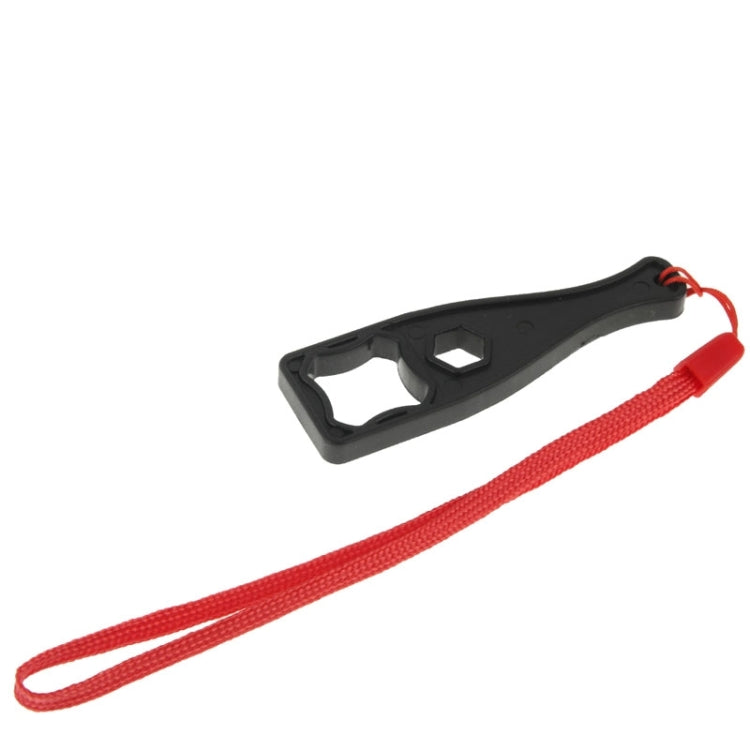 5pcs Plastic Screw Rod Screw Cap Spanner Wrench with Lanyard for GoPro, Insta360, DJI and Other Action Cameras