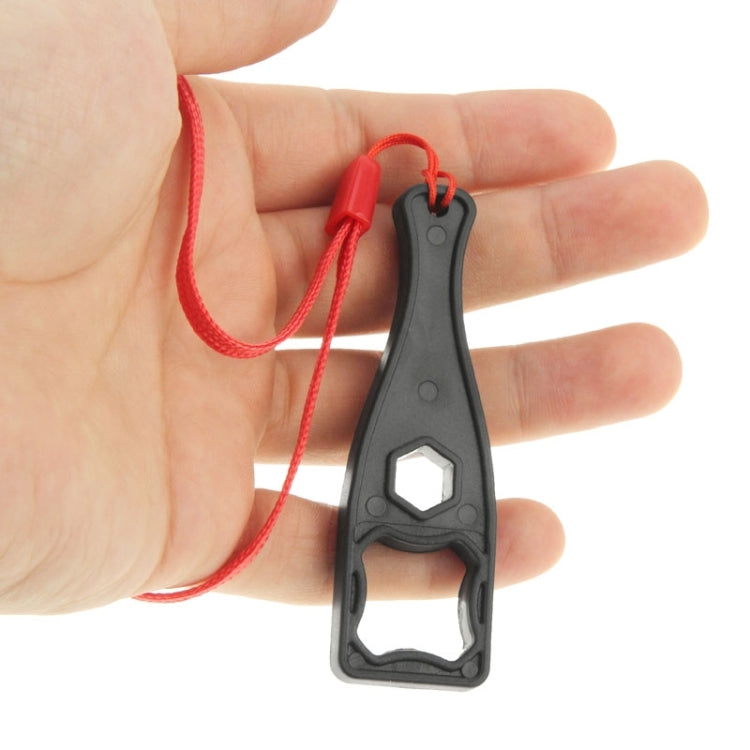 5pcs Plastic Screw Rod Screw Cap Spanner Wrench with Lanyard for GoPro, Insta360, DJI and Other Action Cameras